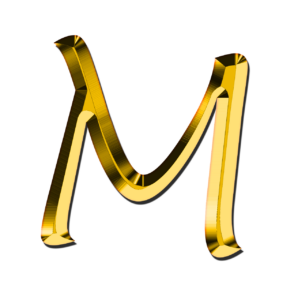 M, アルファベット